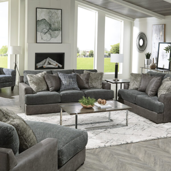 Boulevard Sofa and Loveseat