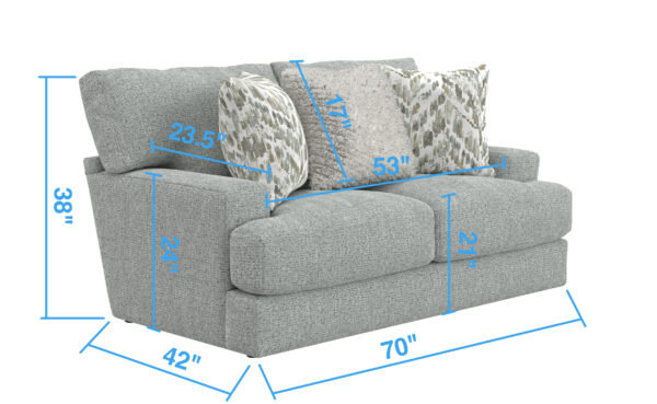 Brett Sofa and Loveseat - Image 14