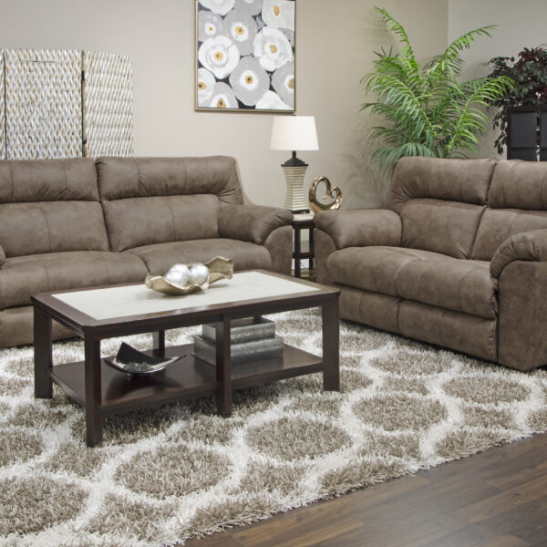 Hollins Sofa and Loveseat