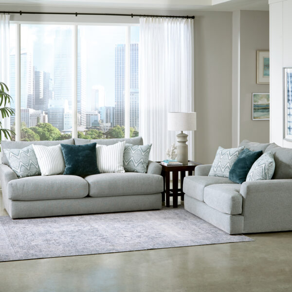 Howell Sofa and Loveseat
