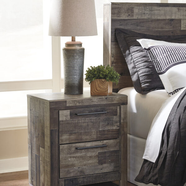 Derekson Two Drawer Night Stand