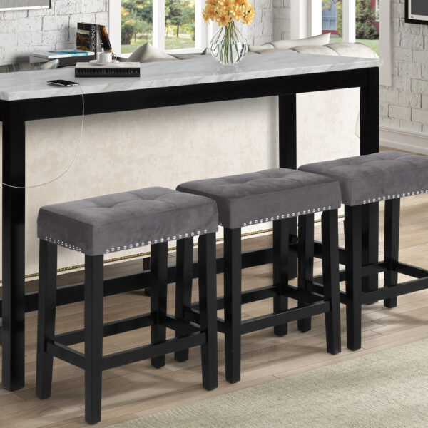 Celeste Theater Bar Table w/3 Stools