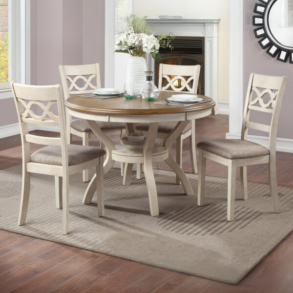 Cori 5pc Round Dining Table Set